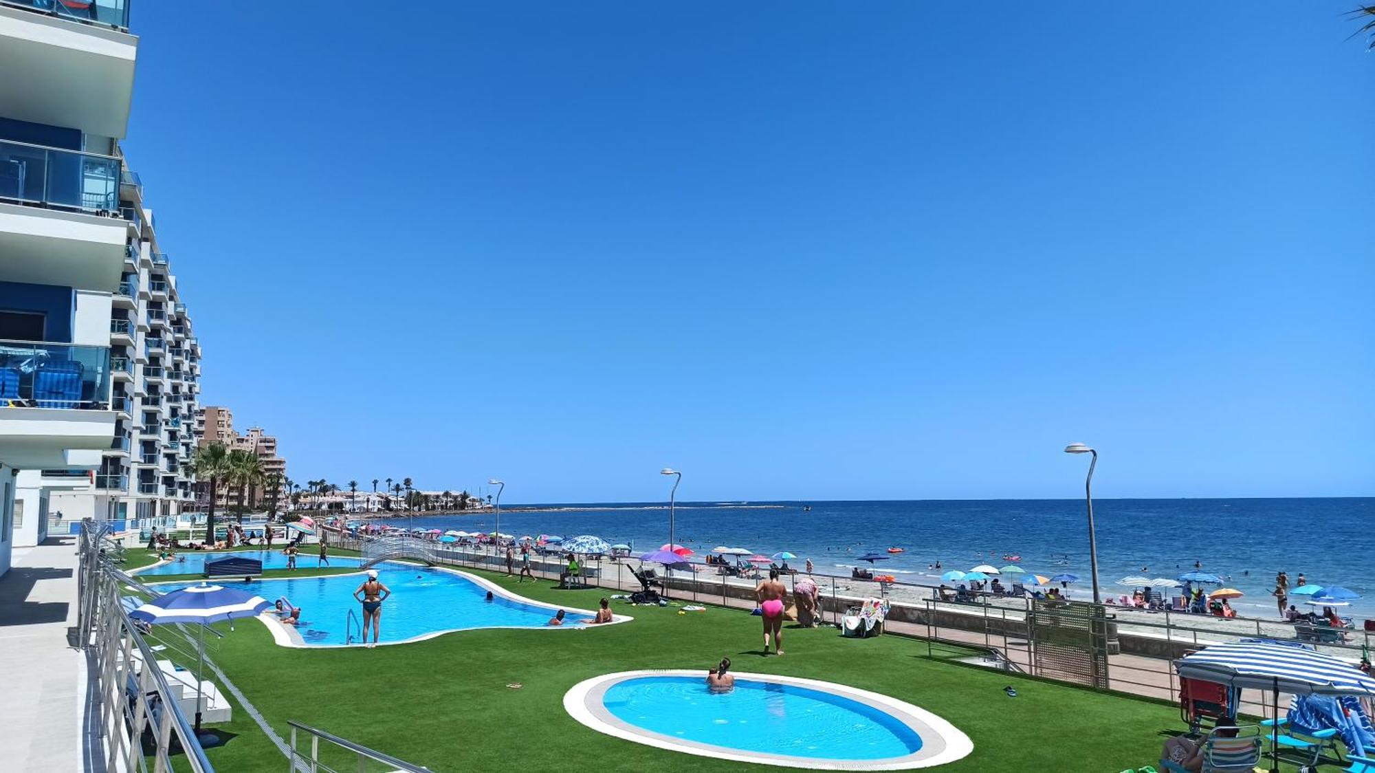 Apartamentos Mar Azul en La Manga Exterior foto
